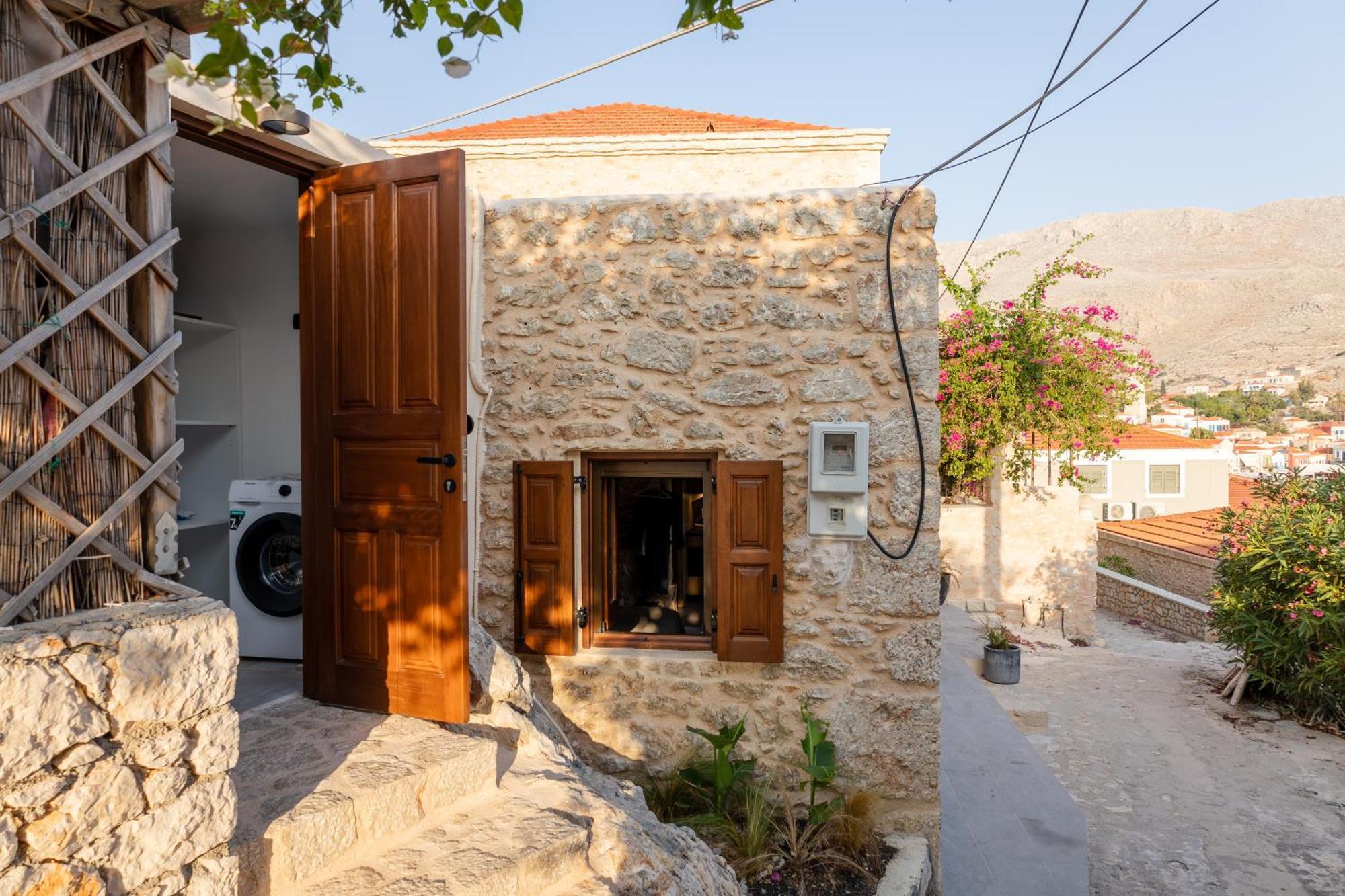 Elitedimension Chalki Villa Bagian luar foto