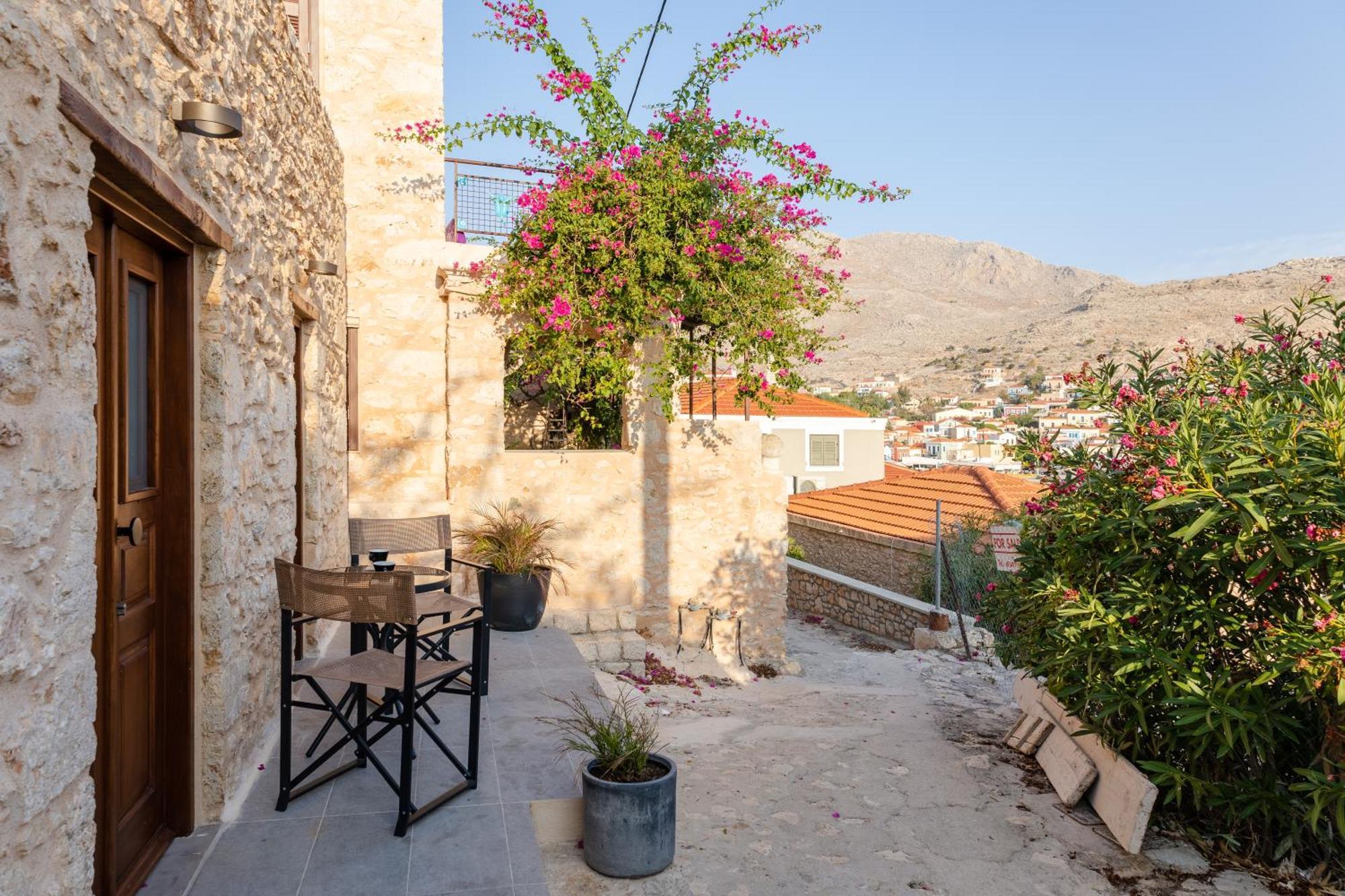 Elitedimension Chalki Villa Bagian luar foto