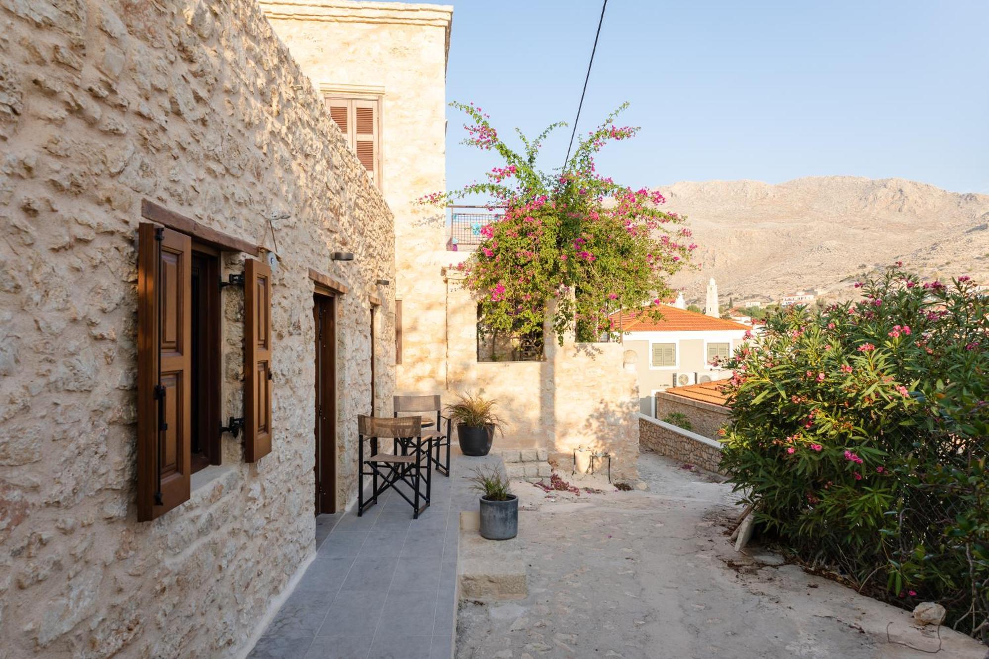 Elitedimension Chalki Villa Bagian luar foto