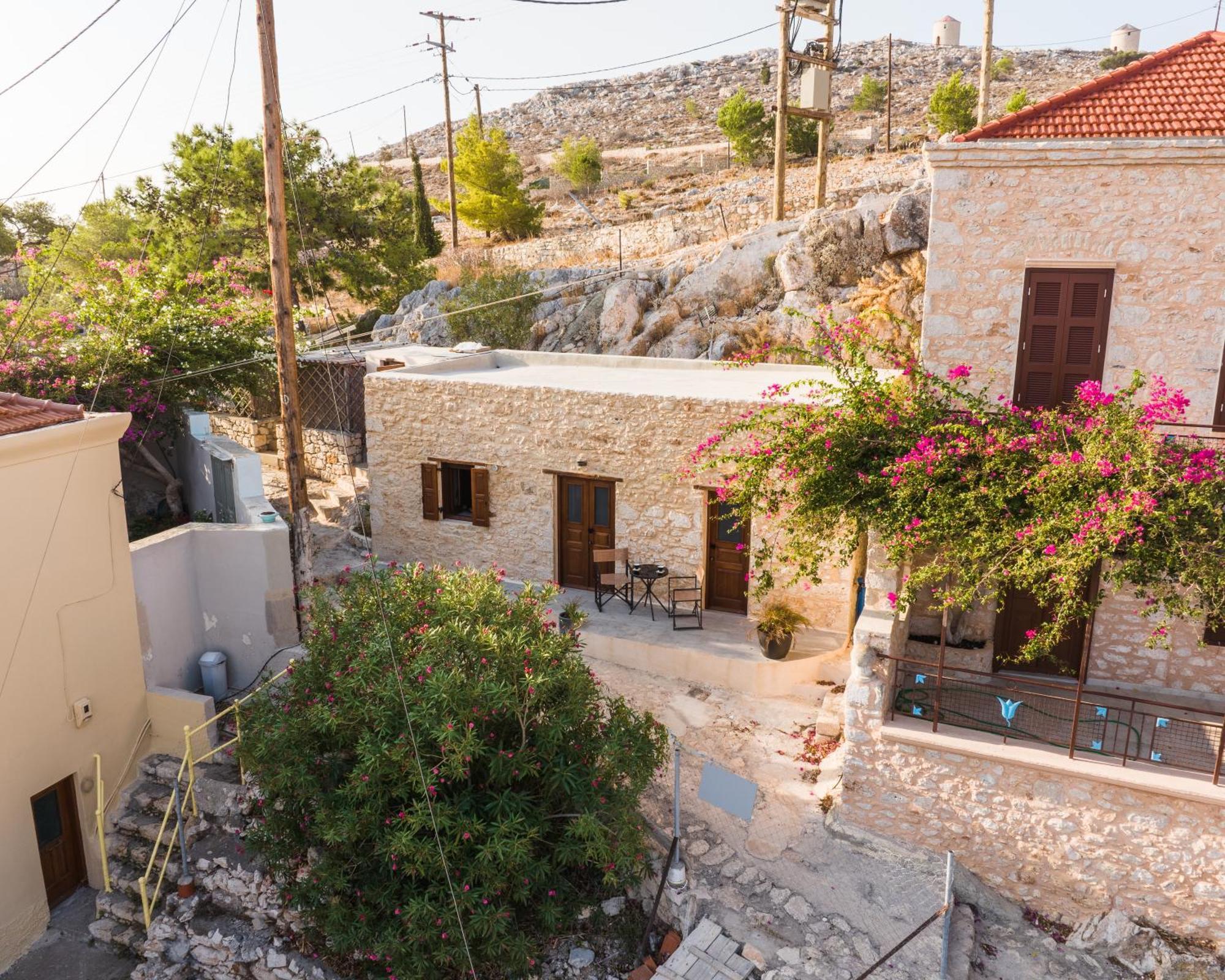 Elitedimension Chalki Villa Bagian luar foto
